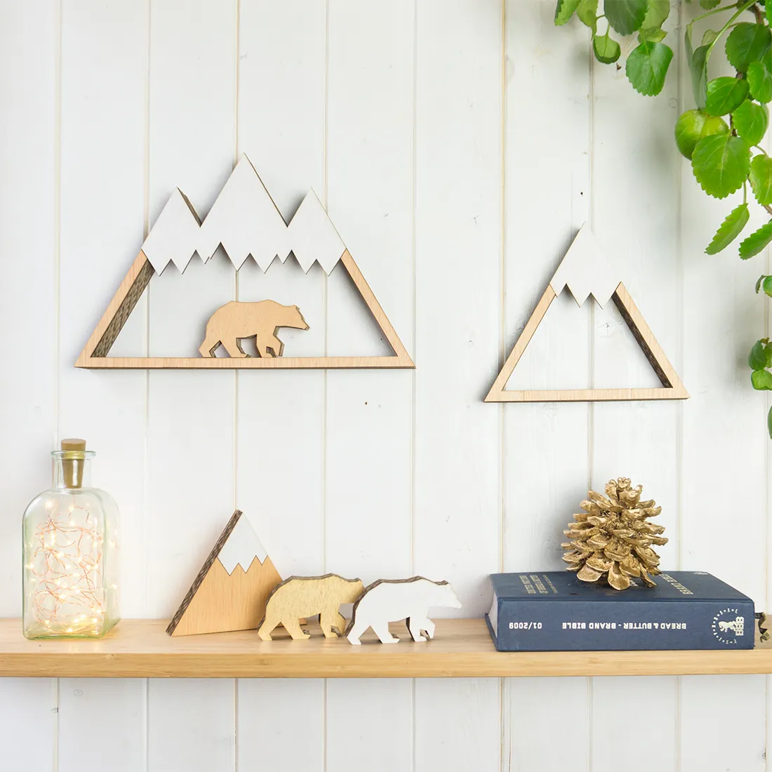Pack-Triple-montana-y-osito-Geo-Madera-Natural Galeria 2