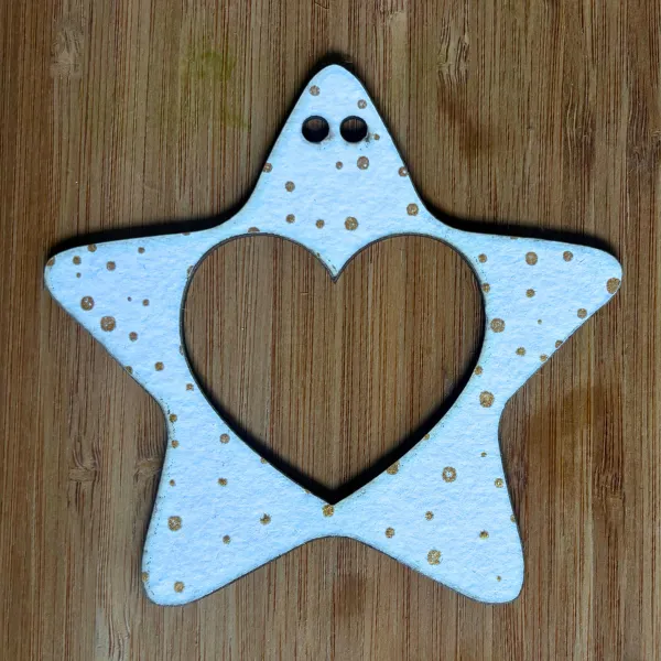Estrella alfabetica forma corazon Galeria